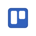 logo, network, social, square, trello svg vector icon