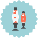 lamp, lamps, lava, light, retro svg vector icon