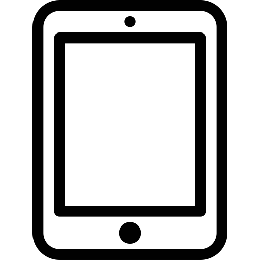 The Ipad svg vector icon