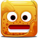 orange,block icon