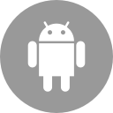 android, media, online, social svg vector icon