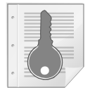 gnome, keys, mime, pgp icon