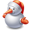 snowman,christmas icon