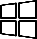 operating, software, system, windows svg vector icon