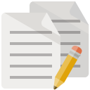 document,pencil icon