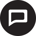 comment, full, message, reply, round svg vector icon