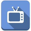 online tv, smart tv, television, tv, tv set svg vector icon